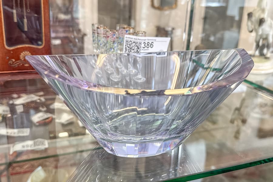 Glasschale Art Moser 